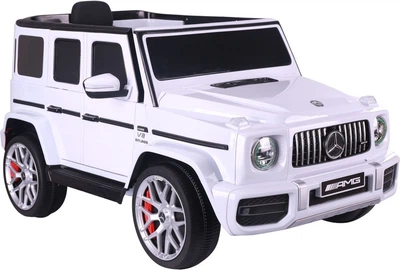 Samochód elektryczny dla dzieci LEAN Toys Mercedes G63 S306-1 Biały (5905991087458)