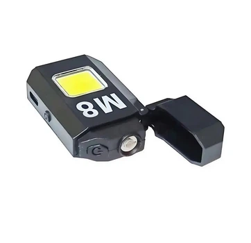 Электроимпульсная спиральная, USB зажигалка с фонариком, LV-6002