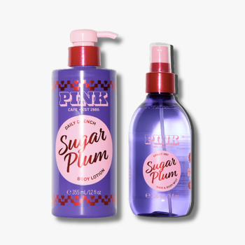 Набор Victoria's Secret Pink Sugar Plum 250 мл + Лосьон 236 мл