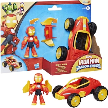 Машинка Hasbro Marvel - Iron Man Racer з фіруркою G1471 (5010996288769)