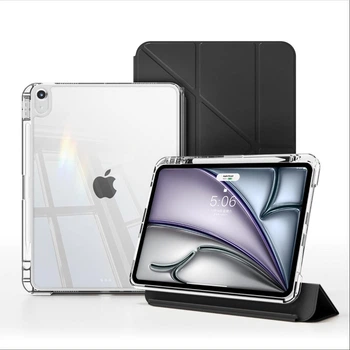 Розсувний чохол обкладинка Pulling Separation Y-Fold + Right Pencil Holder BBM1 для iPad Air 4 2020/Air 5 2022 10,9"/Air 11" 2024(M2)/2025(M3)/2026(M4) Чорний