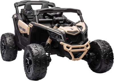 Samochód elektryczny dla dzieci LEAN Toys Buggy Can-am DK-CA003 Khaki (5905991001133)