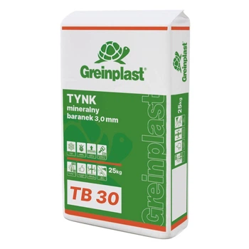 Штукатурка мінеральна «баранець» Greinplast TB 3 мм, безбарвна 25 кг