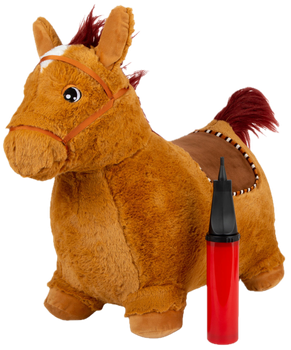 Стрибун Small Foot плюшевий коник + насос 5410655 (4020972117090)