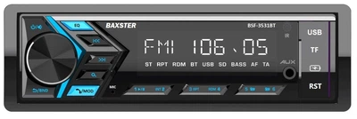 Магнитола Baxster BSF-3531BT Multicolor7/BT