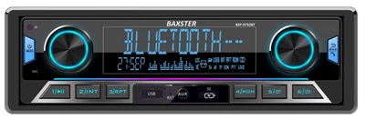 Магнитола Baxster BSF-5752BT MulticolorRGB/BT/SWI