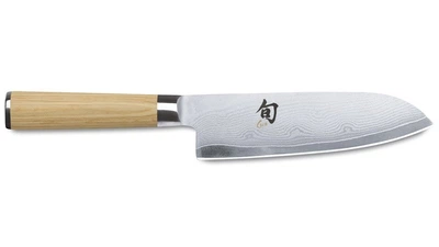 Кухонный нож KAI Shun Classic White Сантоку 180 мм (DM-0702W) из