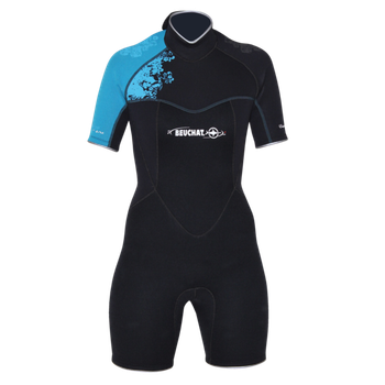 Гидрокостюм Bеuchat Alize Lady Shorty 3/2мм черно/розовый Черно-розовый S