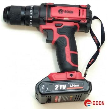 Акумуляторний шурупокрут УДАРНИЙ EDON AD-21AP