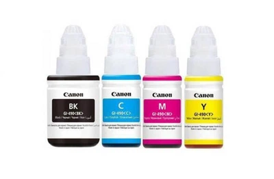 Набір чорнил Canon GI-490 3 шт х 70 мл 1 шт х 135 мл (SET490C) ДУБЛЬ id 109376075