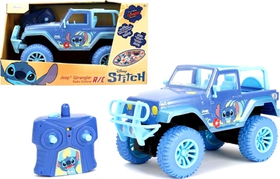 Samochód zdalnie sterowany Simba Toys Stitch Jeep 1:16 Niebeski 9336065314 (4006333098512)