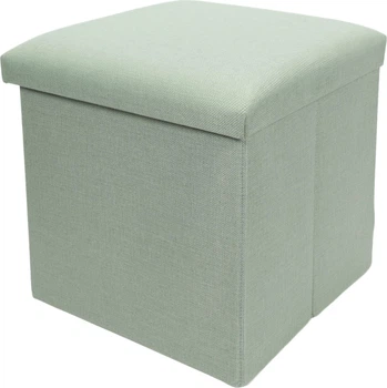 Пуф Storage solutions с отсеком для хранения 38 x 38 x 38 см Зеленый (5902973454093)