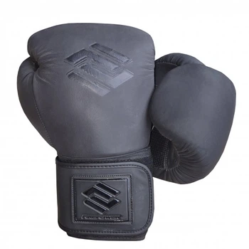 Боксерские перчатки FirePower FPBG2M (18oz) Черные матовые