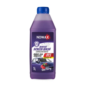 Зимний омыватель стекла концентрат NOWAX Лесная Ягода -80°C 1L (NX01172)