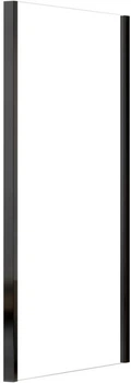 Душова стінка Ravak Domospa SLPS-100 Black Matt/Transparent RKUC500025