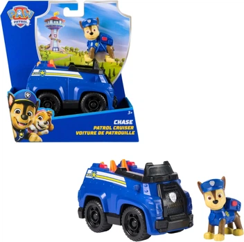Щенячий патруль Спасательное полицейское авто с фигуркой Чейза Paw Patrol Chase’s Patrol Cruiser Spin Master (6071210)