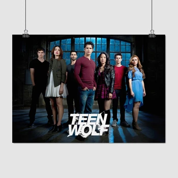 Постер Волчонок, главные герои сериала, Teen Wolf, A3 30×42 см (id0997)