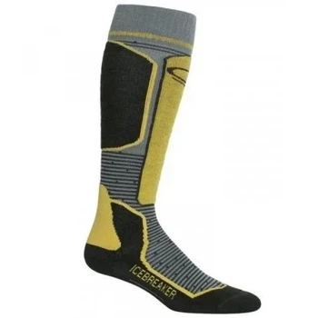 Шкарпетки Icebreaker Ski+ Lite OTC Men Grey/Yellow M (1052-IBN 704 003 M)