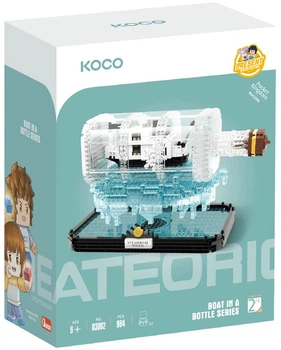 Klocki konstrukcyjne Im.Master Koco statek w butelce 964 elementy (6973676041834)