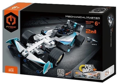 Klocki konstrukcyjne Im.Master 2 w 1 wyscigowka/samolot 225 elementów (6973676040816)