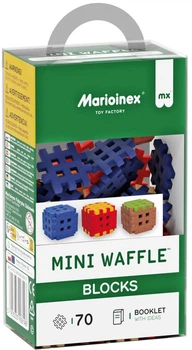 Klocki konstrukcyjne Marioinex waffle mini Blocks 70 elementów (5903033908198)