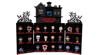 Домик XXL / Дом / Полка / Стенд для фигурок Stranger Things Kinder Joy Funko Pop / Очень Странные Дела (XXL ВЕРСИЯ)