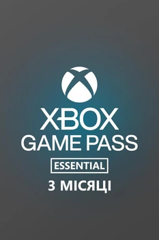 Підписка Xbox Game Pass Essential (Core), 3 місяці (Xbox One/Series)