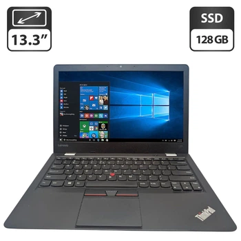 Ноутбук Lenovo ThinkPad 13 / 13.3" (1366x768) TN / Intel Core i3-6100U (2 (4) ядра по 2.3 GHz) / 8 GB DDR4 / 128 GB SSD / Intel HD Graphics 520 / WebCam б/у