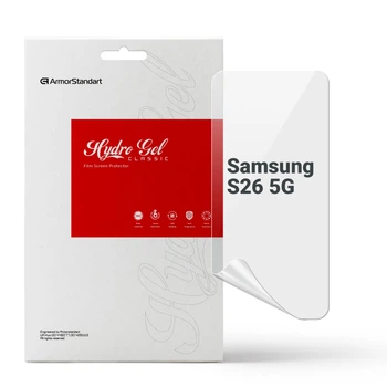 Захисна плівка для Samsung Galaxy S26 5G гідрогелева ударостійка протиударна прозора бронеплівка на телефон ArmorStandart захист скла (ARM88717)