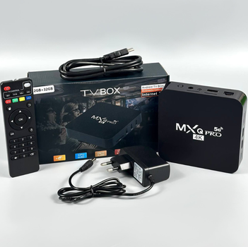 Smart TV приставка MXQ Pro 4K 5G Android (2GB / 32GB) с Wi-Fi и LAN