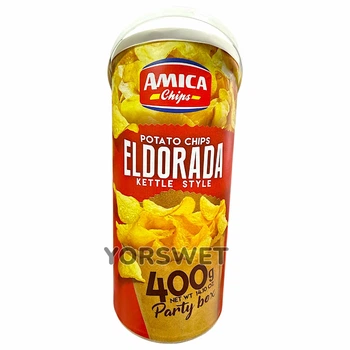Чипси картопляні Amica Eldorada Kettle Style солоні 400 г (0024)
