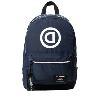 Жіночий міський шкільний рюкзак Desigual Ecoalf темно-синій 20WAKA62 9095