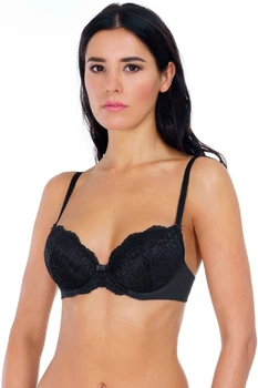 Бюстгальтер push-up Lauma 80A Чорний (96279)