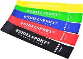 Фітнес резинки Onhillsport із латексу 5 в 1