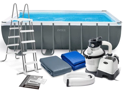 Басейн каркасний прямокутний Intex Ultra Frame 11 в 1 549 х 274 х 132 см  26356 (Intex_26356)
