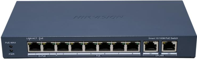 Комутатор Hikvision DS-3E1310HP-EI(B)