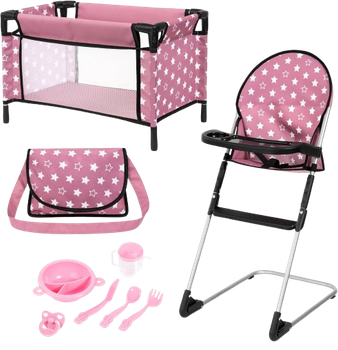 Zestaw dla lalki Bayer Design z akcesoriami 61776AB (4003336409918)