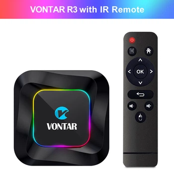 ТВ Бокс VONTAR R3 Android 13.0 с поддержкой 8K | 4/64ГБ | Rockchip RK3528 | WiFi6 | Bluetooth 5.0