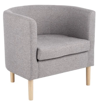 Fotel wypoczynkowy Halmar Clubby Popiel (5905248113206)