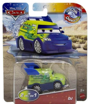 Samochód Mattel Disney Pixar Cars Auto zmieniające kolor HRX47 (194735187843)