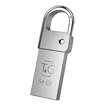 USB флеш-накопичувач T&G 64gb Metal 0.27 Сталевий