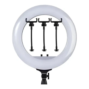 Кольцевая светодиодная LED лампа Fill Light RL-21 54cm температура лампы - 3200 - 5500 К Black