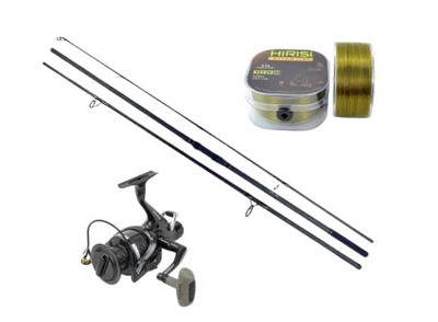 Карповый набор Weida Carp Вудилища 3.9м Котушка 5000 Леска 300м
