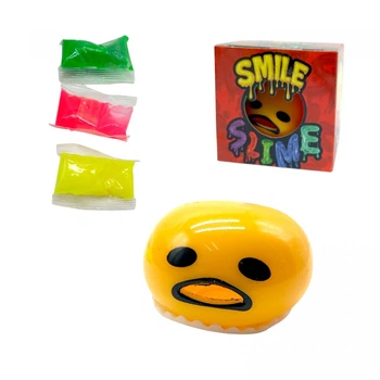 Вязкая масса Smile Slime (КРАСНЫЙ) Danko toys SS-01-01,02,03