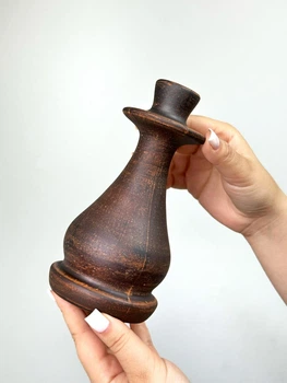 Підсвічник керамічний (глиняний) Гладкий