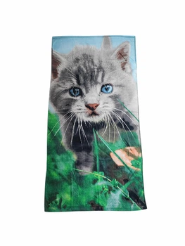 Рушник Catlover 70x140 Різнобарвний (0786)