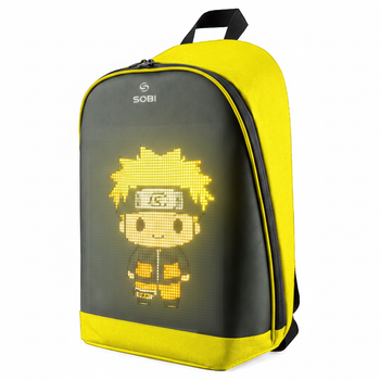 Рюкзак Sobi Pixel Plus SB9707 Yellow с LED экраном