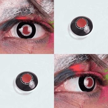 Чорні контактні лінзи ELITE Lens Бот 2 шт