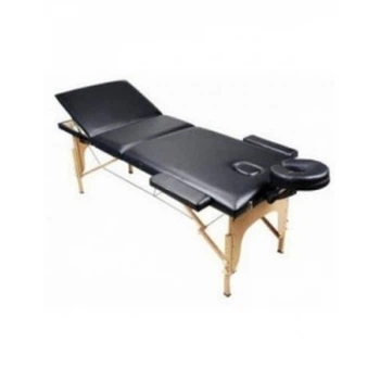 Массажный стол 3-х секционный (дерев. рама) Relax HY-30110 210х70-92х61-85 см складной с нагрузкой до 120 кг
