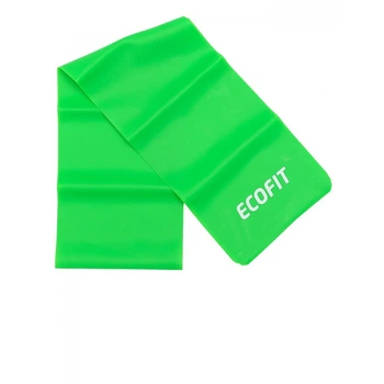 Эспандер лента сопротивления Ecofit 1200х150х0.6мм MD1318 TPE 9,1-10,4кг зеленый для фитнеса, йоги и атлетики